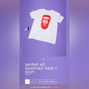 Olivia Rodrigo Tour Shirt